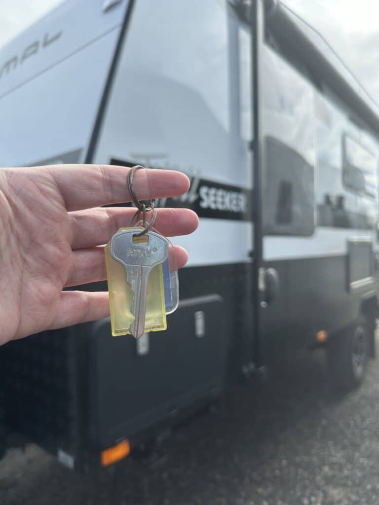 Caravan with Keys